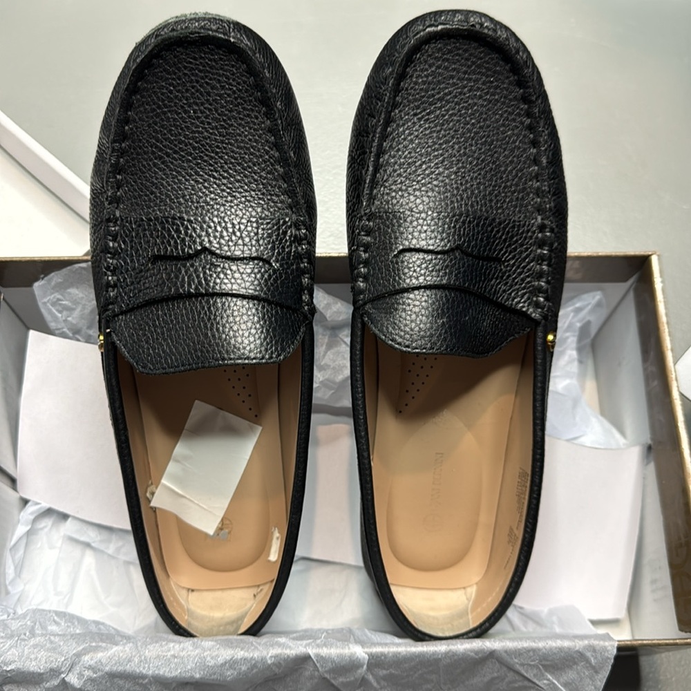 Giani Bernini Women's Carinna Memory Foam Slip on Drivers Black Leather - Picture 6 of 11